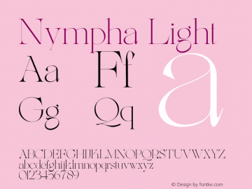 Nympha Light Version 1.000 | web-OT图片样张