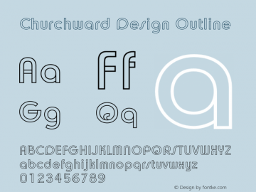 Churchward Design Outline Version 2.000 2007图片样张