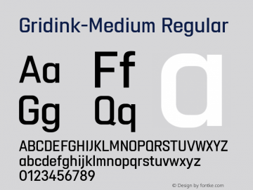 Gridink W05 Medium Version 1.003图片样张