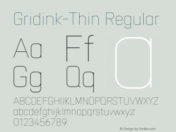 Gridink W05 Thin Version 1.003图片样张