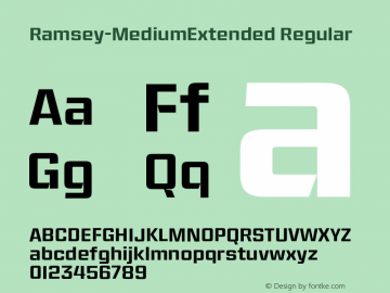 Ramsey W05 Medium Extended Version 1.003图片样张