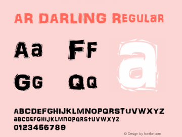 AR DARLING Version 2.00图片样张