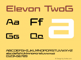 Elevon TwoG Version 1.301图片样张