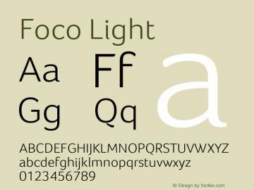 Foco Light Version 1.101图片样张