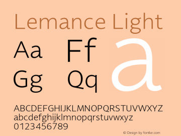 Lemance Light Version 1.000图片样张