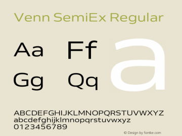 Venn SemiEx Version 1.000图片样张