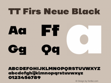 TT Firs Neue Black Version 1.100图片样张