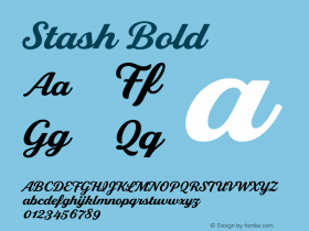 Stash Bold 1.000图片样张