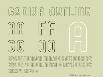 Godiva-Outline Version 1.000图片样张