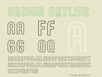 Godiva Outline Version 1.000图片样张