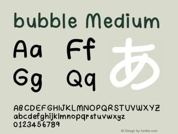 bubble Version 001.000图片样张
