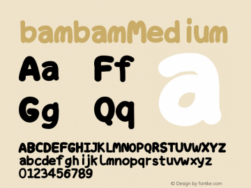 bambam Version 001.000图片样张