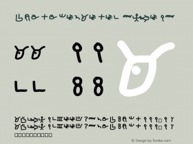 ProtoSinaitic Version 001.000图片样张