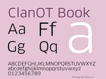 ClanOT-Book Version 7.502; 2006图片样张