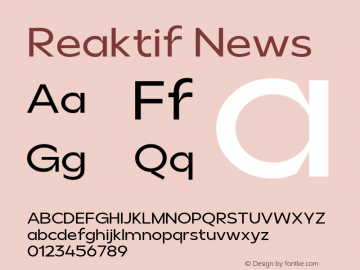 Reaktif News 1.000图片样张