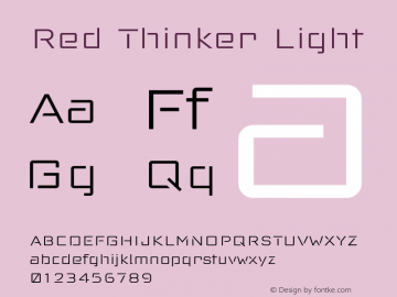 Red Thinker Light 1.811图片样张