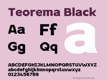 Teorema Black 1.000图片样张