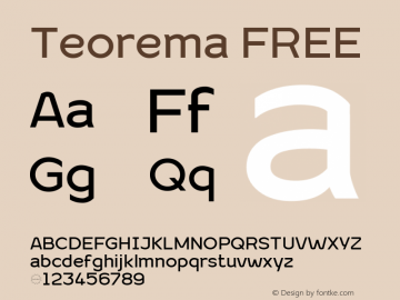 Teorema FREE 1.000图片样张