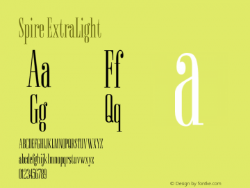 SpireExtraLight Version 1.001图片样张