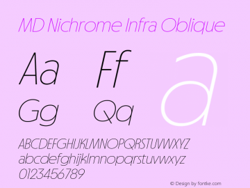 MD Nichrome Infra Oblique Version 1.000 | web-TT图片样张