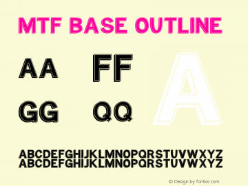 MTF Base Outline Version 1.00 October 24, 2007, initial release图片样张