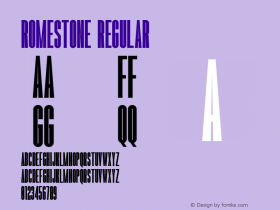 Romestone 1.00图片样张