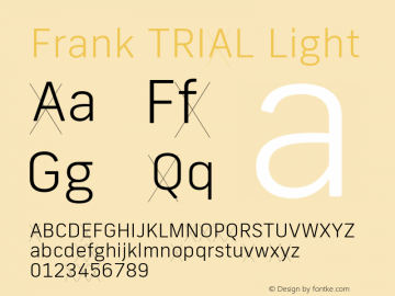 Frank TRIAL Light Version 2.100图片样张