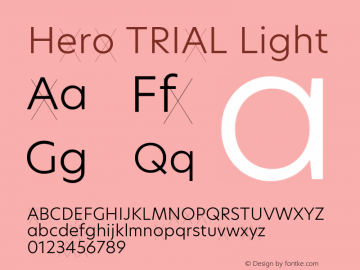 Hero TRIAL Light Version 2.001图片样张