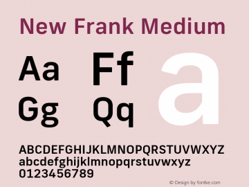 New Frank Medium Version 2.101图片样张