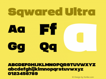 Sqwared Ultra 1.000图片样张