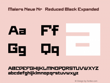 Maiers Neue Nr.8 Reduced Black Expanded Version 1.001图片样张