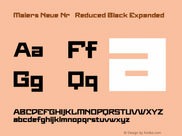 Maiers Neue Nr.8 Reduced Black Expanded Version 1.001图片样张