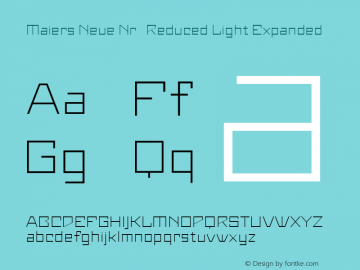 Maiers Neue Nr.8 Reduced Light Expanded Version 1.001图片样张
