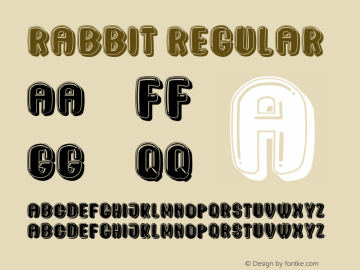 Rabbit Regular Version 1.000图片样张