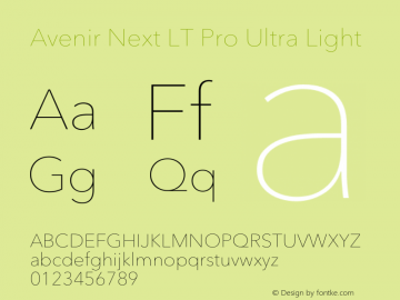 avenir next lt pro fonts.com