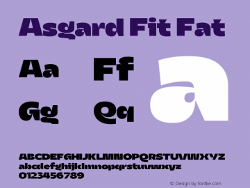 Asgard Fit Fat Version 2.003图片样张