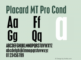 PlacardMTPro-Cond Version 2.000 Build 1000图片样张