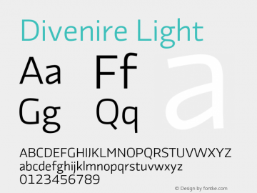 Divenire Light Version 5.008;PS 5.1;hotconv 1.0.86;makeotf.lib2.5.63406图片样张