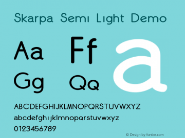 Skarpa Semi Light Demo 2.001图片样张