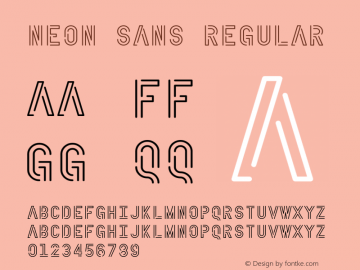 Neon Sans 0.50图片样张