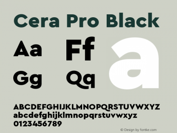Cera Pro Black Version 6.000图片样张