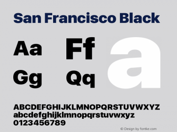 SanFrancisco-Black 11.0d33e2--BETA图片样张