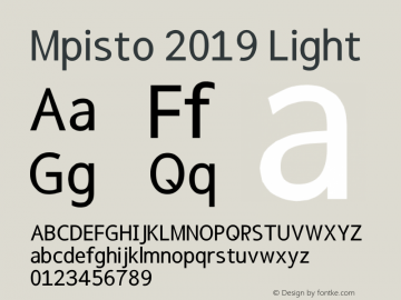 Mpisto 2019 Condensed Medium Version 2.000;GOOG;noto-source:20170915:90ef993387c0; ttfautohint (v1.7)图片样张