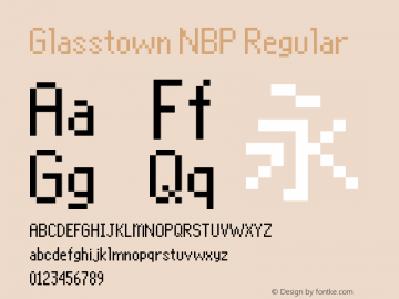 Glasstown NBP Regular 1.9.0.5图片样张