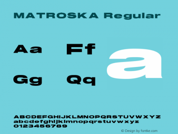 MATROSKA Version 1.00;June 16, 2019;图片样张