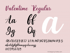 Valentime Version 1.001图片样张