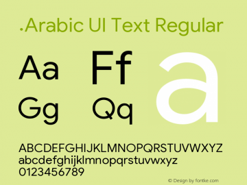 iPhone Arabic Font R VRSiON 4 - @iMHMD图片样张