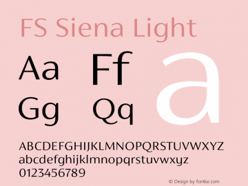 FSSiena-Light Version 1.001图片样张