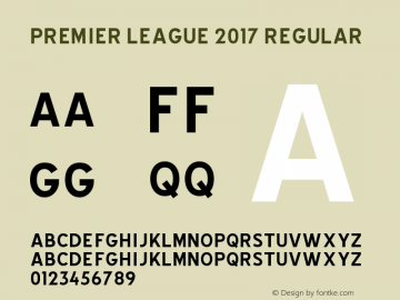 Premier League 2017 图片样张