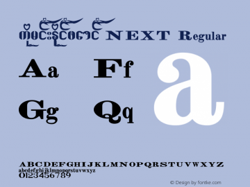 ကိုမင်းနိုင်ဖောင် NEXT Version 2.50;July 18, 2020;FontCreator 13.0.0.2630 64-bit图片样张